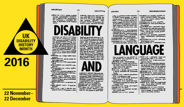 UKDHM 2016 – Disability and Language