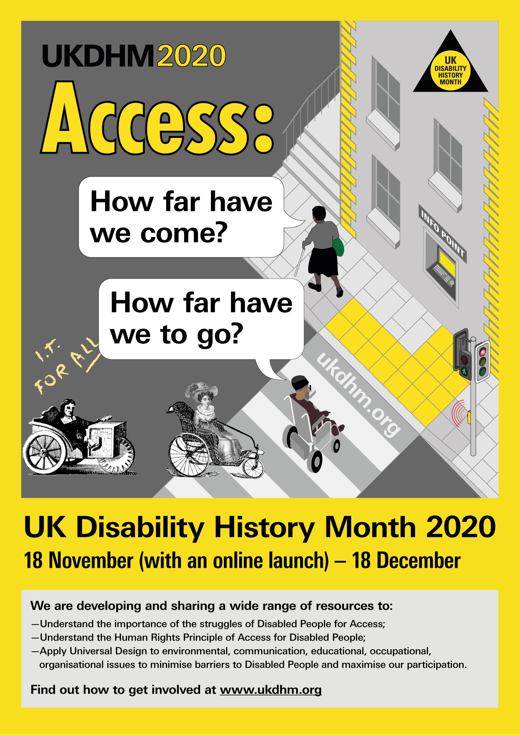 UKDHM 2020 Posters – UK Disability History Month